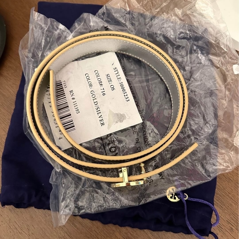 Tory Burch Gold Women's Belt - Picture 3 of 4